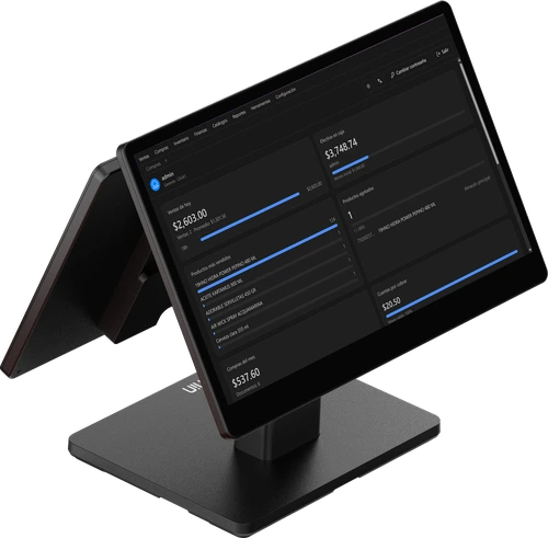 Terminal de doble pantalla iMin Swan 2 Pro con Minerva POS